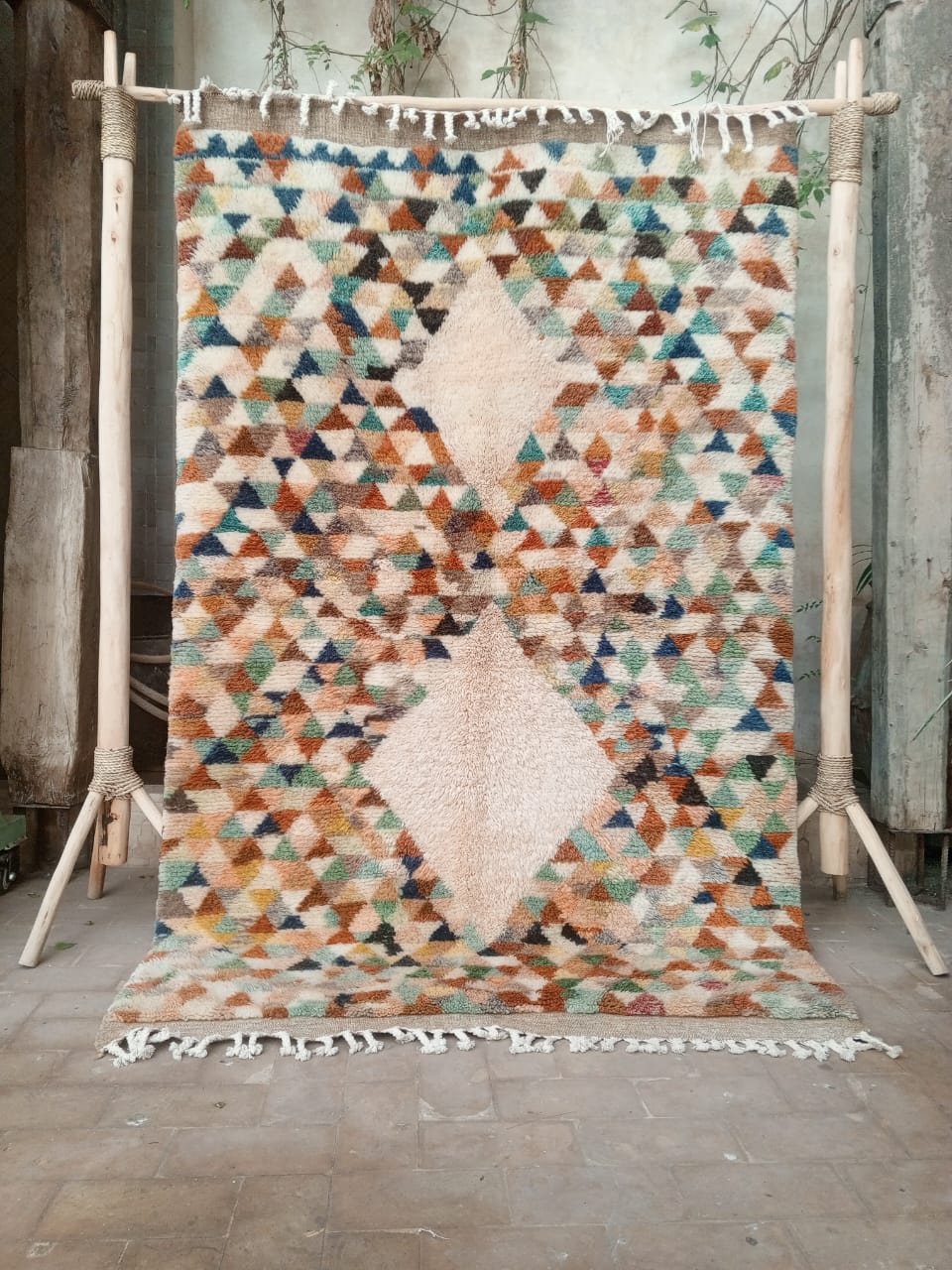 Aït Lma Tribal Harmony – Handwoven Moroccan Berber Rug