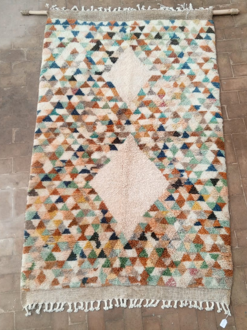 Aït Lma Tribal Harmony – Handwoven Moroccan Berber Rug